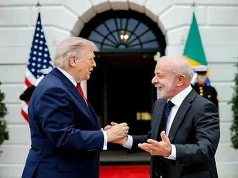 Tổng thống Mỹ Trump ca ngợi Tổng thống Brazil Lula da Silva