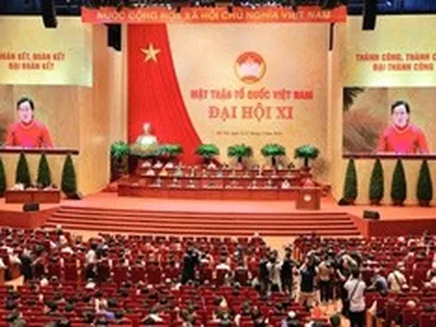 Khai mạc phiên làm việc đầu tiên Đại hội MTTQ Việt Nam lần thứ XI