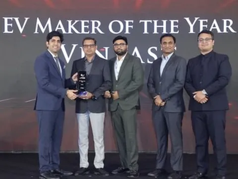 VinFast được vinh danh “Nhà sản xuất xe điện của năm” tại Times Drive Auto Summit & Awards 2026