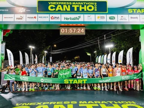 Herbalife Việt Nam tiếp tục lan tỏa lối sống năng động tại VnExpress Marathon Cần Thơ 2026
