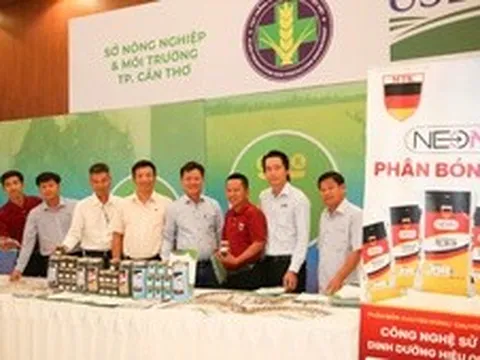 Công nghệ phân bón tiên tiến cho 1 triệu ha lúa chất lượng cao, phát thải thấp