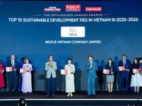 Nestlé Việt Nam được vinh danh là doanh nghiệp FDI tiêu biểu trong phát triển chuỗi giá trị nông nghiệp bền vững