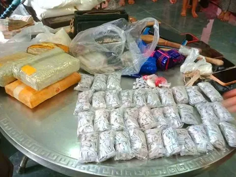 Triệt phá 2 đường dây buôn ma túy từ Tam giác vàng về Thanh Hóa, bắt 4 đối tượng