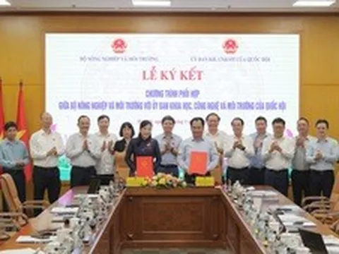 Tăng cường phối hợp xây dựng chính sách, pháp luật về môi trường và tài nguyên