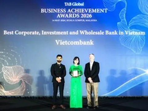Vietcombank thắng lớn với 7 giải thưởng quốc tế tại The Asian Banker 2026