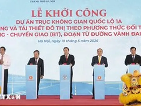 Khởi công dự án mở rộng Quốc lộ 1A đoạn qua TP. Hà Nội