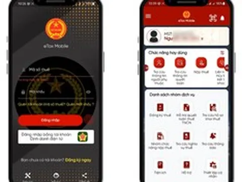Cách xác thực sinh trắc học khi đăng ký sử dụng hóa đơn điện tử trên eTax Mobile