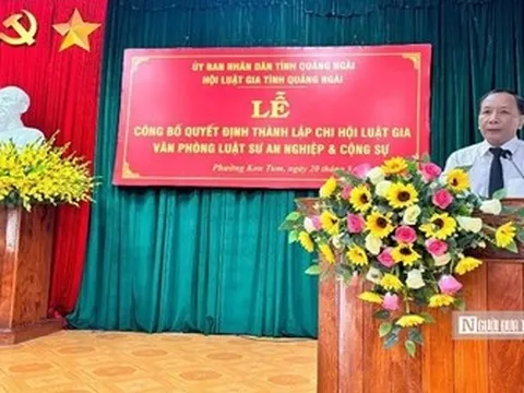 Hội Luật gia tỉnh Quảng Ngãi đẩy mạnh tuyên truyền, phổ biến pháp luật trên địa bàn phường Kon Tum