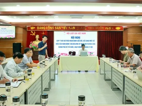 Hội Luật gia Việt Nam góp ý sửa đổi Nghị định 126 về tổ chức, hoạt động của Hội