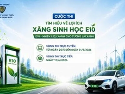 Phát động Cuộc thi tìm hiểu về lợi ích của xăng sinh học E10