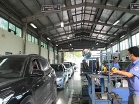 Rút ngắn thời gian cấp giấy chứng nhận kiểm định phương tiện từ 1/6