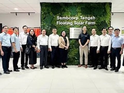 Vĩnh Long khảo sát mô hình điện mặt trời nổi tại Singapore