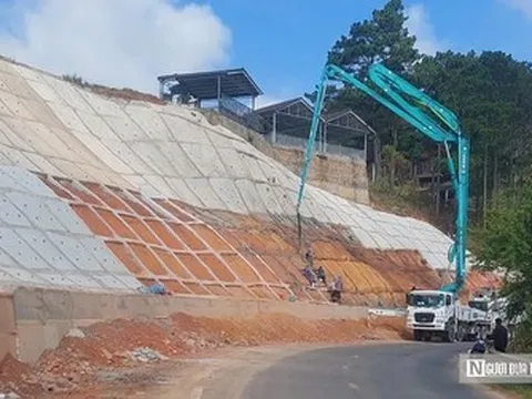 Trước mùa mưa bão, Lâm Đồng tăng tốc xử lý các “điểm nóng” sạt lở trên quốc lộ