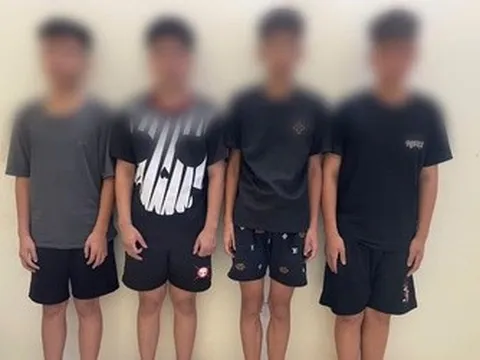 Ném gạch vào đầu bé trai, 4 thiếu niên bị tạm giữ