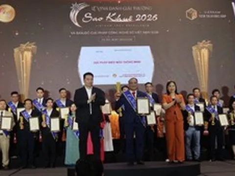 Hai giải pháp số của Agribank được vinh danh tại Sao Khuê 2026