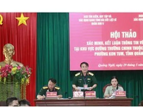 Làm rõ thông tin về rãnh mộ các liệt sĩ Trung đoàn 24A hy sinh năm 1968 tại Kon Tum