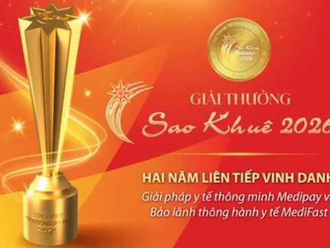 HDBank ghi dấu ấn tại Sao Khuê 2026 với bộ đôi giải pháp y tế số MediPay – MediFast