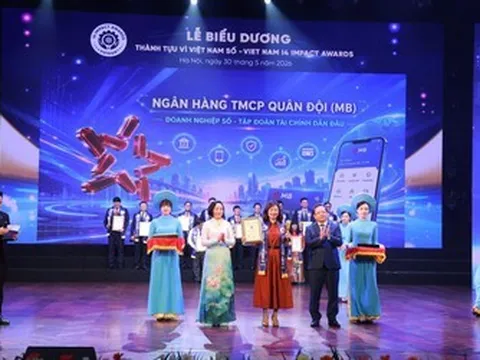 BIZ MBBank được vinh danh tại Lễ Biểu dương Thành tựu Tác động vì Việt Nam Số 2026