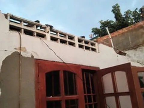 Lâm Đồng: Lốc xoáy làm nhiều nhà dân tốc mái