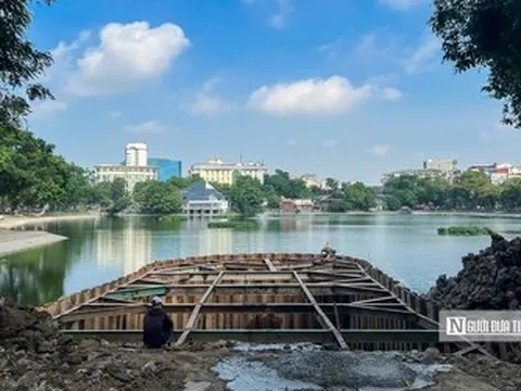 Cận cảnh các công viên ở Hà Nội đang được tu sửa, nâng cấp