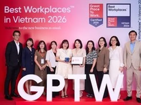 Amway Việt Nam hai năm liên tiếp đứng Top nơi làm việc xuất sắc hàng đầu Việt Nam 2026