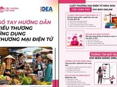 Ra mắt Sổ tay hướng dẫn tiểu thương ứng dụng thương mại điện tử 2026