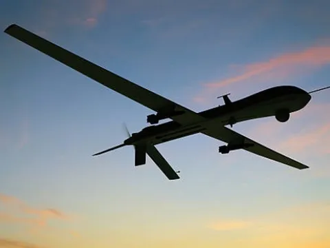 Drone có nguồn gốc nước ngoài đầu tiên bị bắn hạ ở quốc gia vùng Baltic