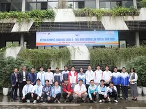 Việt Nam giành 1 huy chương vàng ở Olympic Toán châu Á