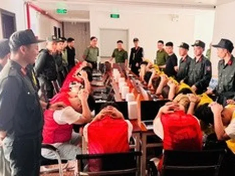 Bắt giữ nhóm đối tượng hoạt động lừa đảo chiếm đoạt tài sản xuyên quốc gia trên không gian mạng