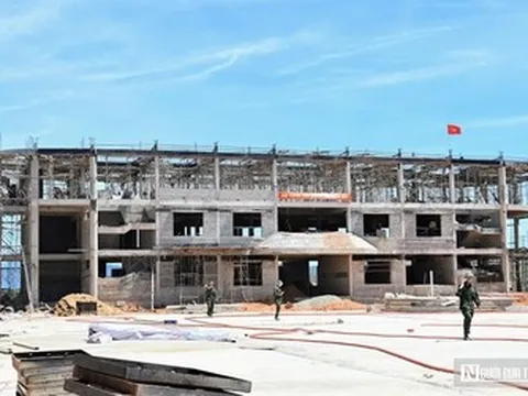 Ra quân “60 ngày đêm”, Bộ đội Biên phòng Huế hỗ trợ xây trường học vùng biên