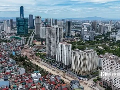 Hà Nội: Tuyến đường Vành đai 2,5 đoạn qua Cầu Giấy dần thành hình
