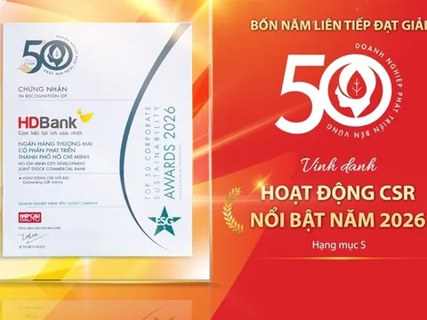 HDBank: Tăng trưởng ấn tượng song hành cùng trách nhiệm cộng đồng