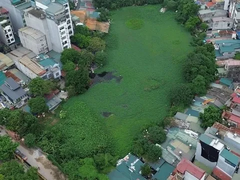Phường Khương Đình triển khai giải phóng mặt bằng Dự án hồ Rẻ Quạt