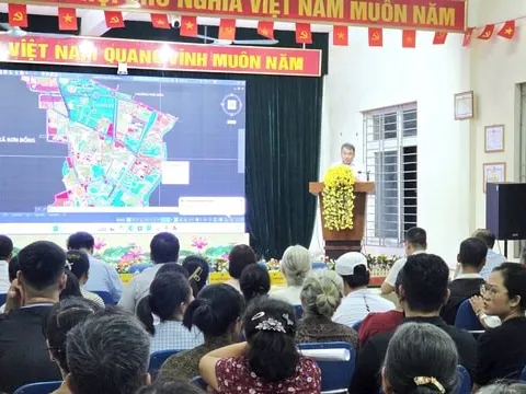 Phường Xuân Phương đối thoại với nhân dân, tạo đồng thuận thực hiện Dự án nâng cấp, mở rộng đường 70