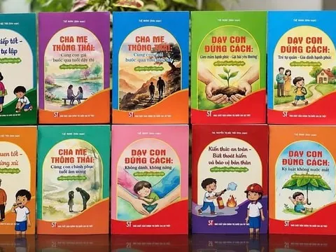 Ra mắt bộ sách kỹ năng giúp cha mẹ thấu hiểu và đồng hành cùng con