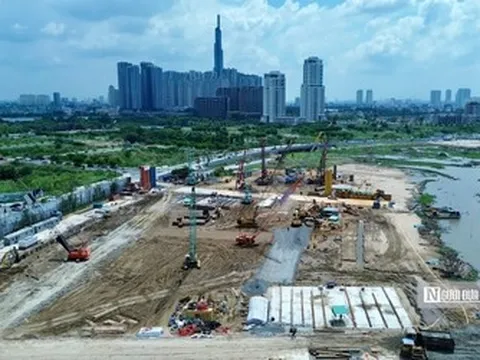 Cận cảnh “đại công trường” Trung tâm hành chính gần 30.000 tỷ đồng của Tp.HCM