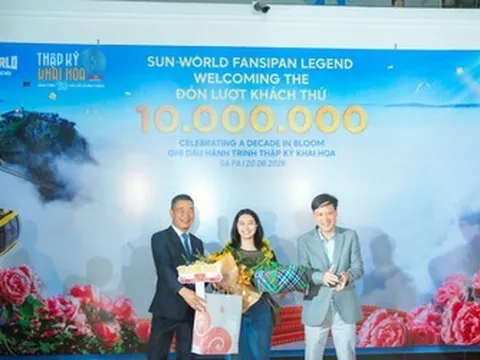 Sun World Fansipan Legend chính thức chào đón vị khách thứ 10 triệu