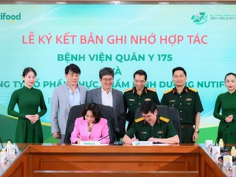Nutifood và Bệnh viện Quân y 175 hợp tác xây dựng nền tảng nghiên cứu khoa học cho các giải pháp dinh dưỡng Việt