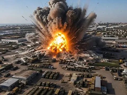 Nga mở đợt tấn công quy mô lớn nhằm vào các điểm tập kết khí tài Ukraine