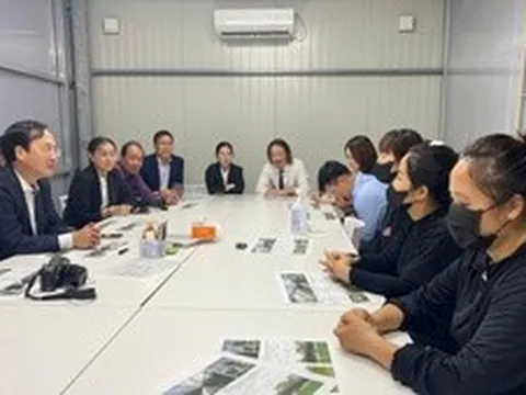 Đoàn công tác tỉnh Vĩnh Long khảo sát doanh nghiệp, kết nối đầu tư tại Niigata