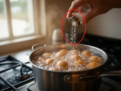 Chỉ 1 nhúm muối cũng đủ nâng tầm món trứng luộc quen thuộc