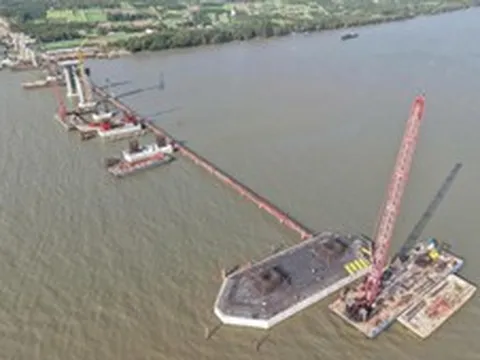 Dự án cầu Đại Ngãi nối Trà Vinh-Sóc Trăng vẫn chưa xác định được nguồn cung vật liệu