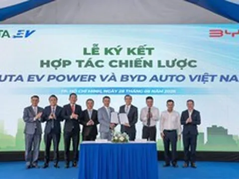 FUTA EV POWER và BYD AUTO Việt Nam hợp tác phát triển hạ tầng sạc xe điện