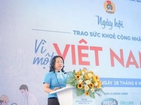 Trao sức khỏe để người lao động yên tâm cống hiến