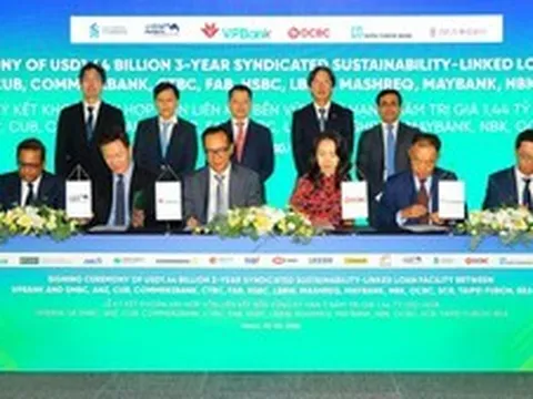 VPBank cùng 15 định chế quốc tế ký khoản vay bền vững 1,44 tỷ USD