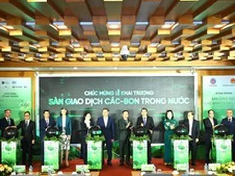 Sàn giao dịch các-bon Việt Nam vận hành, doanh nghiệp thêm công cụ giảm phát thải