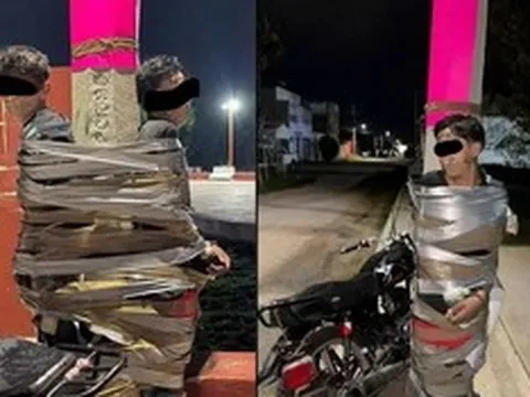 Tự bắt trộm rồi trói vào cột đèn, người đàn ông nhận cái kết "không ai ngờ tới"