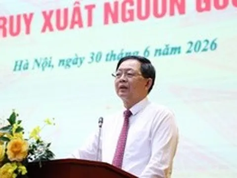Phó Thủ tướng Hồ Quốc Dũng: Xây dựng thương hiệu nông sản phải bắt đầu từ truy xuất nguồn gốc