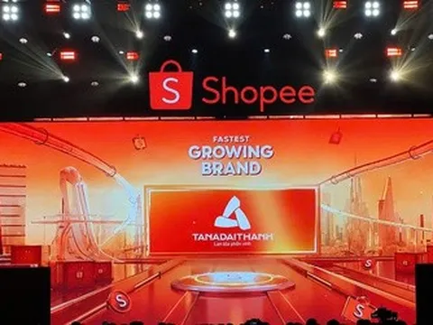 Tập đoàn Tân Á Đại Thành được Shopee vinh danh “Fastest Growing Brand 2026”