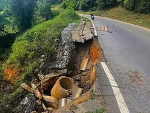 Công bố tình huống về thiên tai trên quốc lộ 6 qua Sơn La và Điện Biên